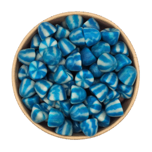 Blue Raspberry Twist Kisses