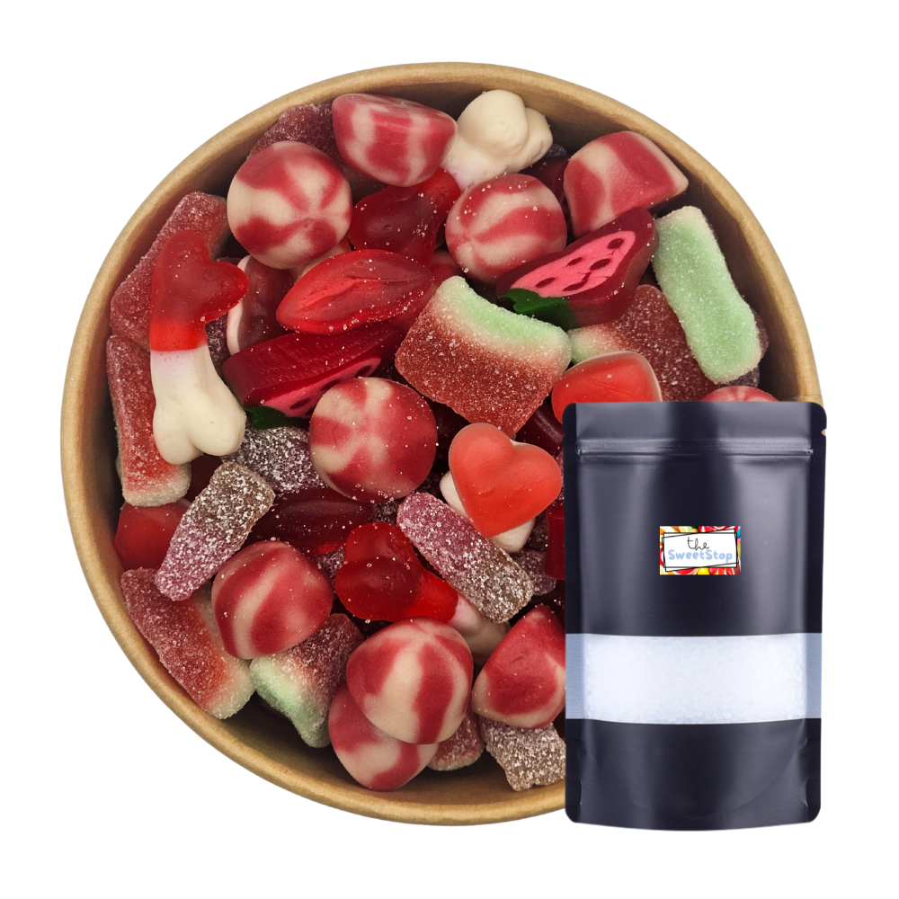 Red Mix Candy Bowl