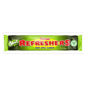 Refreshers Sour Apple Chew Bar